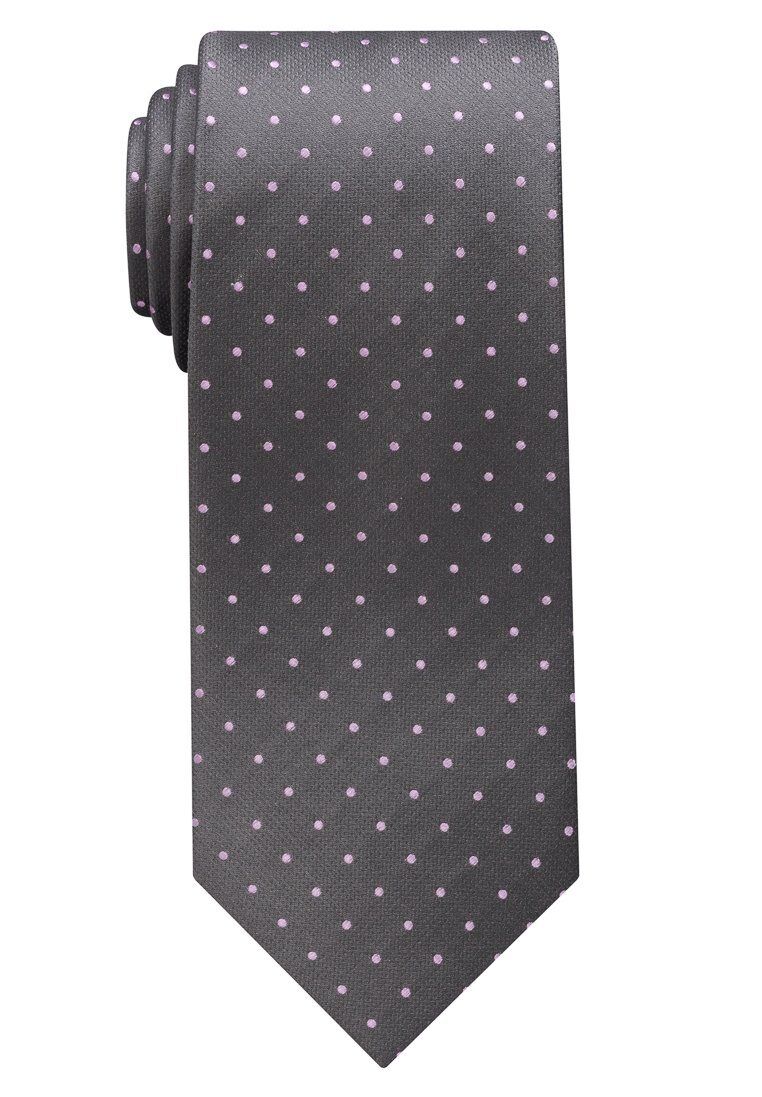 Eterna Krawatte »breit«, rosa/grau