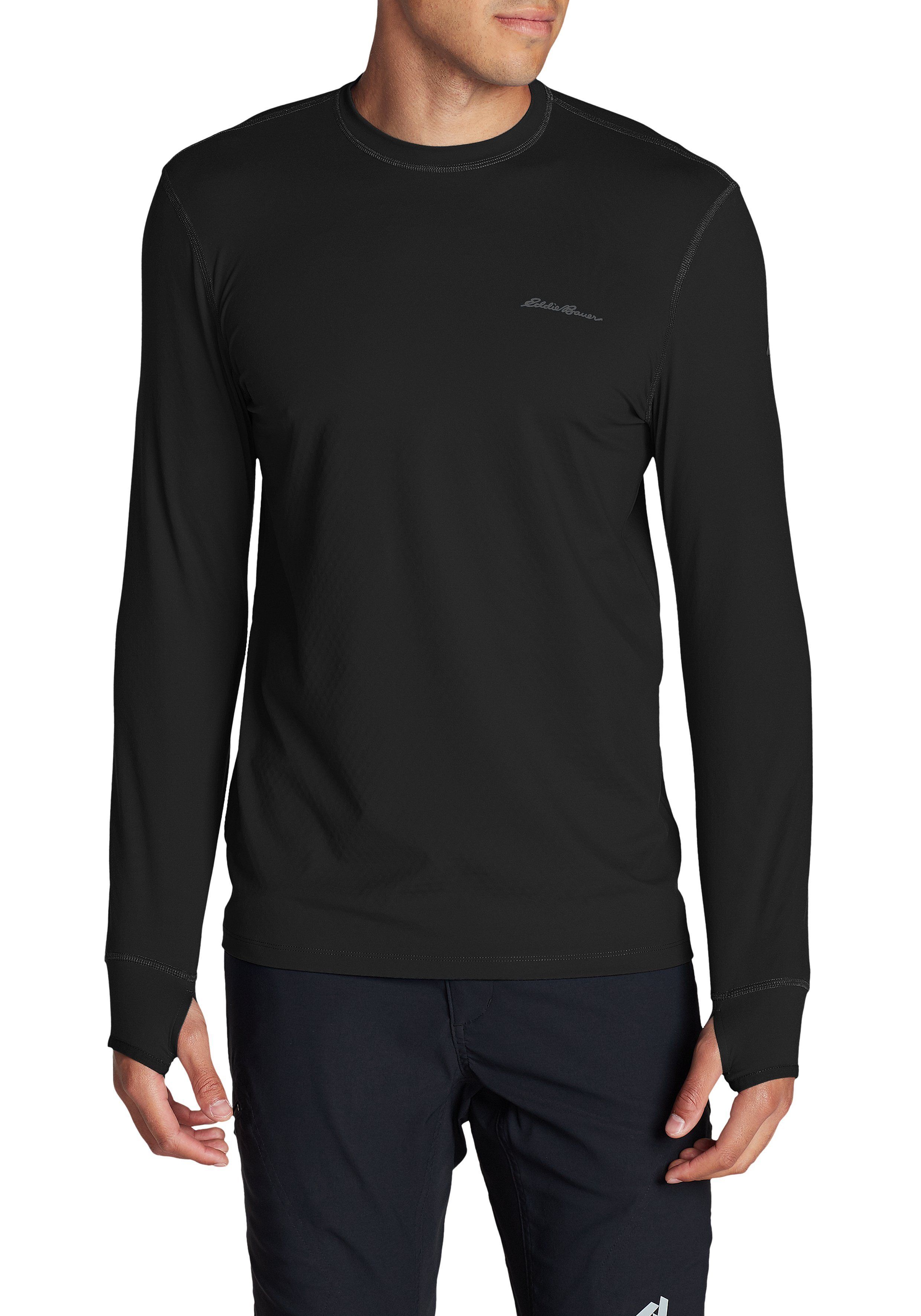 Eddie Bauer Funktionsshirt Resolution IR mit Rundhalsausschnitt, schwarz