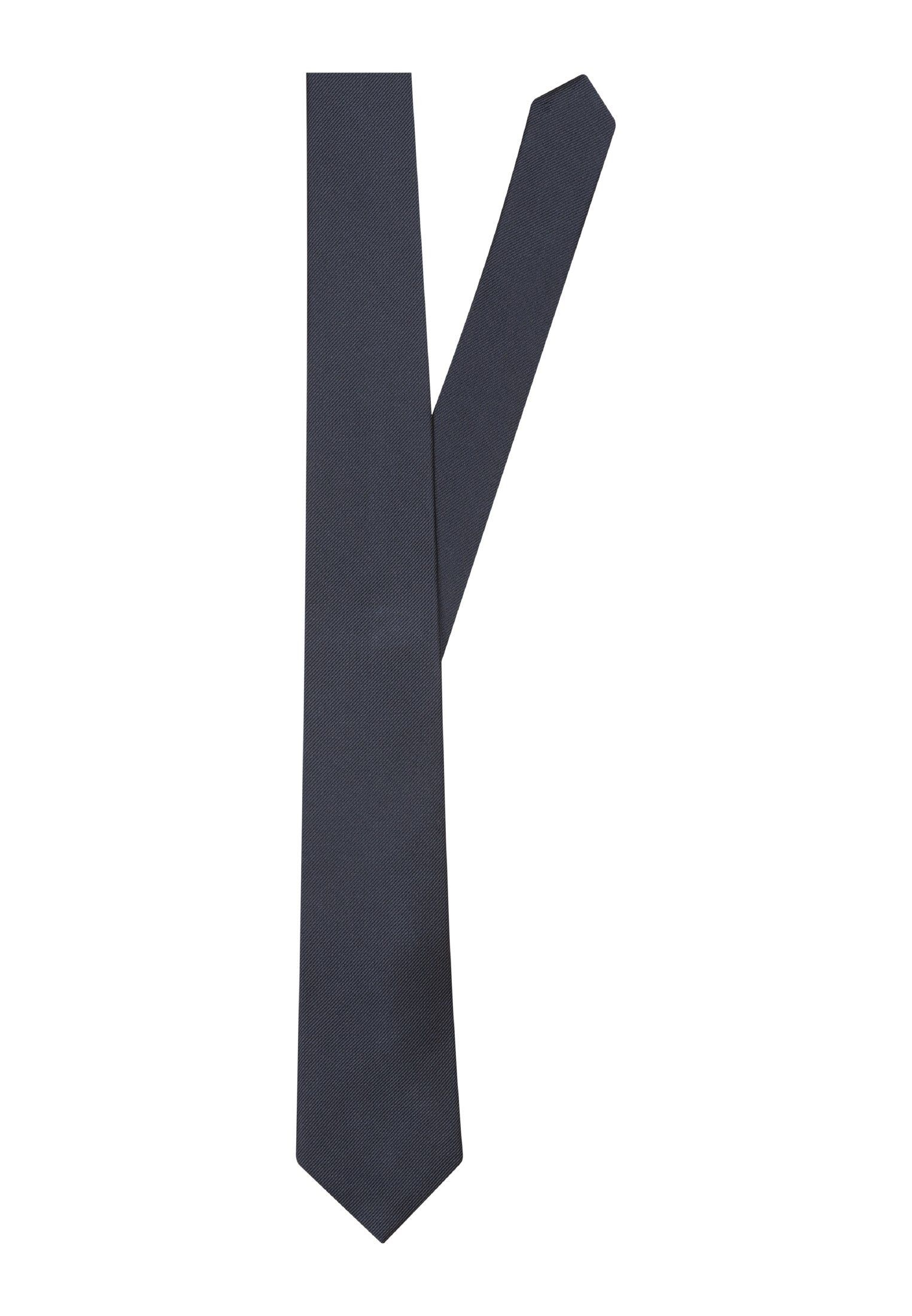 seidensticker Krawatte »Schwarze Rose« Breit (7cm) Uni, uni blau (0018)