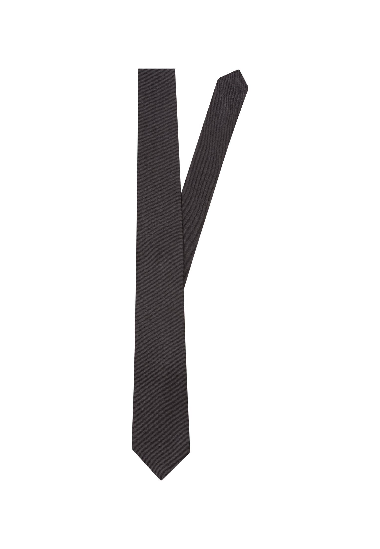 seidensticker Krawatte »Schwarze Rose« Breit (7cm) Uni, uni anthra (0038)