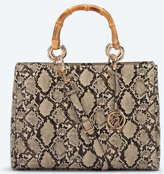 Judith Williams Kurzgrifftasche in Snake-Optik