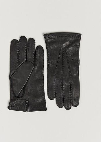 Hestra Henry Unlined Deerskin Glove Black