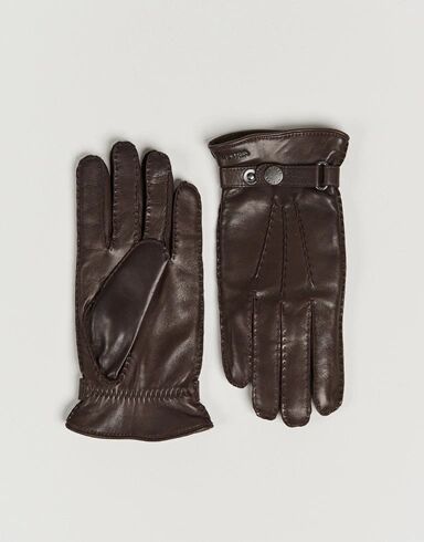 Hestra Jake Wool Lined Buckle Glove Espresso