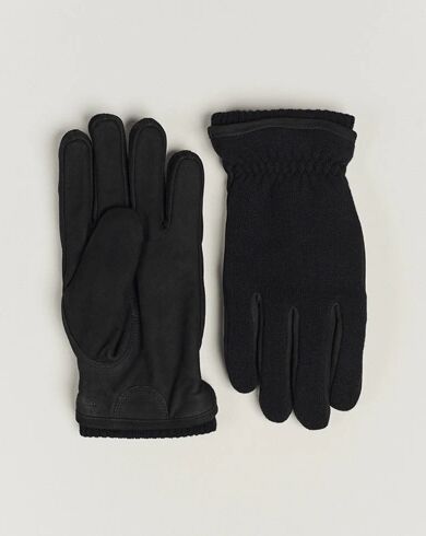 Hestra Noah Nubuck Wool Tricot Glove Black