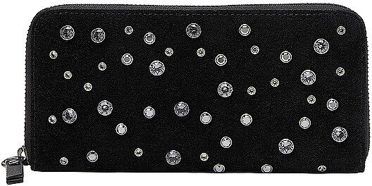 LIEBESKIND BERLIN Ledergeldbörse  Collection Swarovski®  schwarz