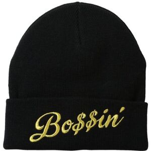 Neff Women Beanie Bossin Black One Size BOSSIN BLACK