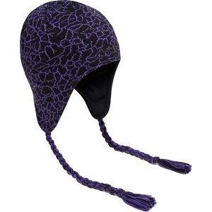 Oakley Tc Flaps Beanie Deep Violet Black Crackle One Size DEEP VIOLET BLACK CRACKLE