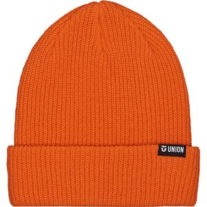 Union Low Cuff Beanie Orange One Size ORANGE