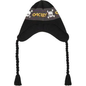 Oakley Tc Skulls Flaps Beanie Blackout One Size BLACKOUT