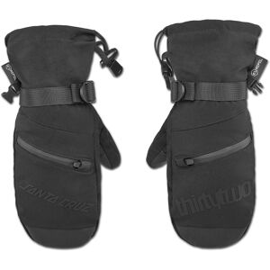 Thirtytwo Santa Cruz Mitt Black Black L-X BLACK BLACK