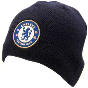 Chelsea FC Officiel Unisex-strikket hue til voksne