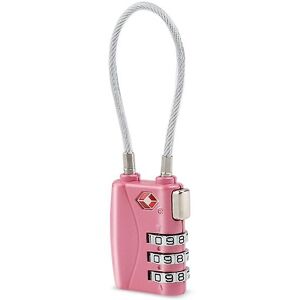 Novoka Zinklegering Pink Kabel Bagagekabel