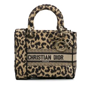 Christian Dior Pre-owned Dior Medium Mizza Lady D-Lite Brown