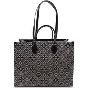 Pre-owned Louis Vuitton Monogram Since 1854 Onthego GM Black