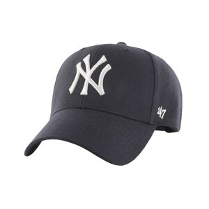 47 Brand New York Yankees MVP Cap B-MVPSP17WBP-NY, baseball kasket, Unisex, marine blå, Størrelse: One size