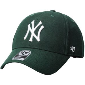 47 Brand New York Yankees MVP Cap B-MVPSP17WBP-DG, baseball kasket, Unisex, grøn, Størrelse: One size