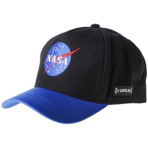 Capslab Space Mission NASA Cap CL-NASA-1-NAS2, baseball kasket, Mand, sort, Størrelse: One size