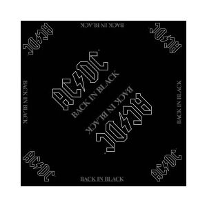 Bengans Ac/Dc - Back In Black Bandana