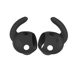 For Beats Studio Buds AhaStyle PT172 Earphone Silicone Ear Caps, Style: Earcap (Black)