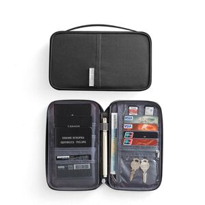 Tech of sweden Black Multi-purpose Wallet Rfid Blocking