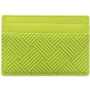 Pre-owned Bottega Veneta Intrecciato Card Holder Green