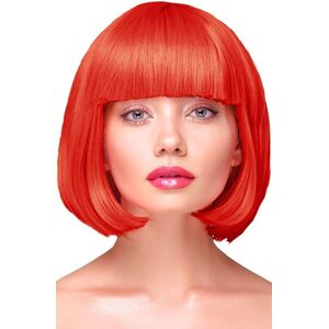 PartyPal Party Wig Short Straight Red Hair Paryk