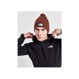 The North Face TNF Box Pom Beanie, Brown