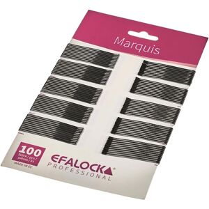 Efalock Professional Hårstyling Hårnåle og hårspænder Hårspænder Marquis længde 4 cm brun