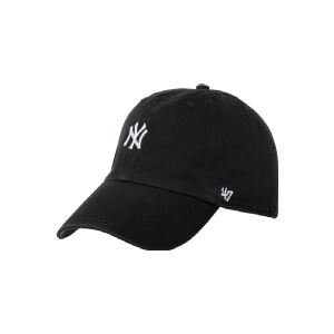 47 Brand MLB New York Yankees Base Cap B-BSRNR17GWS-BK Black One size