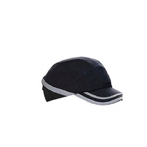 OTTO SCHACHNER OS Bump Cap marineblå - 7cm skygge, ventilationshuller,justérbar velcrobånd i nakken