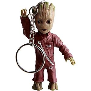 Baby Groot nøglering - klassisk film actionfigur - perfekt som en