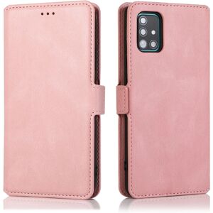 Floveme Stilfuldt pung etui - Samsung Galaxy A51 Roséguld