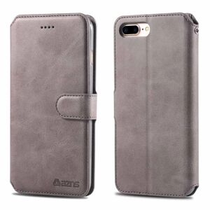 Yazunshi Effektivt Wallet Cover (AZNS) - iPhone 8 Plus Grå