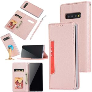 Floveme Pung etui - Samsung Galaxy S10 Plus Roséguld