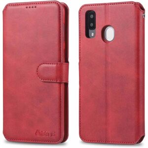 Yazunshi Robust pung etui fra Azns - Samsung Galaxy A20E Röd