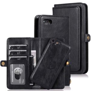 Zleep Professionelt Dual Wallet Cover - iPhone SE 2020 Svart
