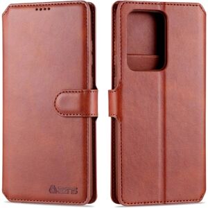 Samsung Galaxy S20 Ultra - Praktisk AZNS Wallet Cover Brun