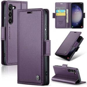 CASEME Retro Pung Taske til Samsung Galaxy S24 Purple