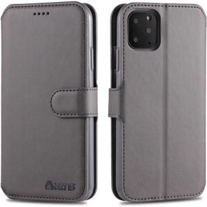 iPhone 12 Pro - Effektivt AZNS Wallet Cover Grey