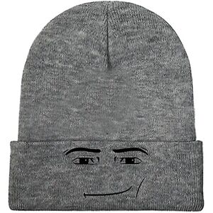 DAO Roblox Ansigtsstrik Strikket Hue Beanie Caps Skullies Beanies Ski Cap Blød hætte Hatte Vintervarme [DB] 7