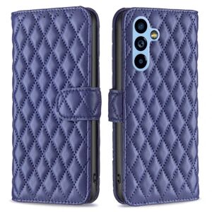 SKALO Samsung A54 5G BINFEN COLOR Quiltet Pung - Blå Blue