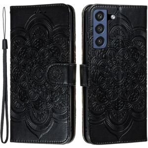 SKALO Samsung S21 FE Mandala Pung Taske - Sort Black