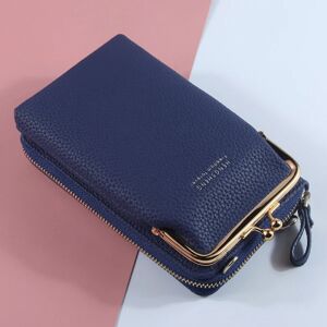 Mobiltaske Pung Kortholder Taske med skulderrem dark blue