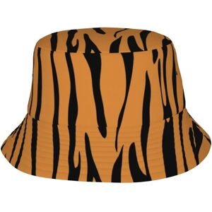 YIXI Mode Tiger Animal Print Mønster Bucket Hat Til Kvinder Mænd Solhatte Strand Fiskehætte Unisex rejse udendørs kasketter