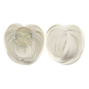 Clip-on Hair Topper Varmebestandig fiber hårforlængelse paryk Hårstykke til kvinder 60