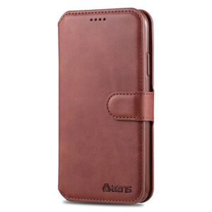 AZNS Smooth Wallet Case (Yazunshi) - iPhone 12 Mini Brun
