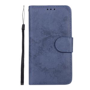 Stilfuldt (LEMAN) pung etui - Samsung Galaxy S10e Marinblå