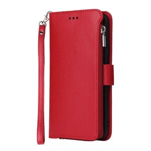 Floveme Smooth Wallet Case - Samsung Galaxy A51 Röd