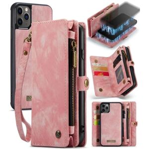 Caseme iPhone 11 Pro Wallet Case Aftagelig - Pink