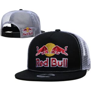 No brand F1 Red Bull Racing Red Bull Hat Baseball Cap Herrebroderet Sports Dome Hip-Hop Hat Populær Skateboarding Rejser Udendørs Sports Hat One Size black